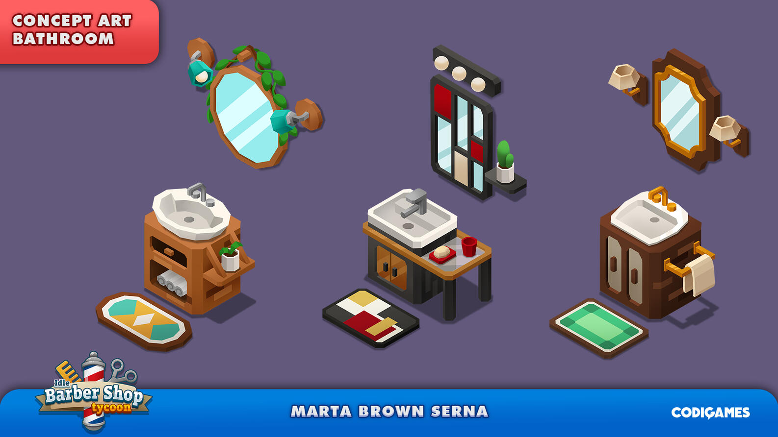 Bathroom props concept