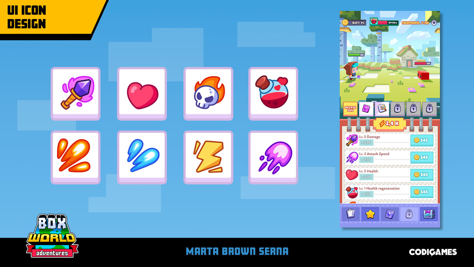 Box World icons