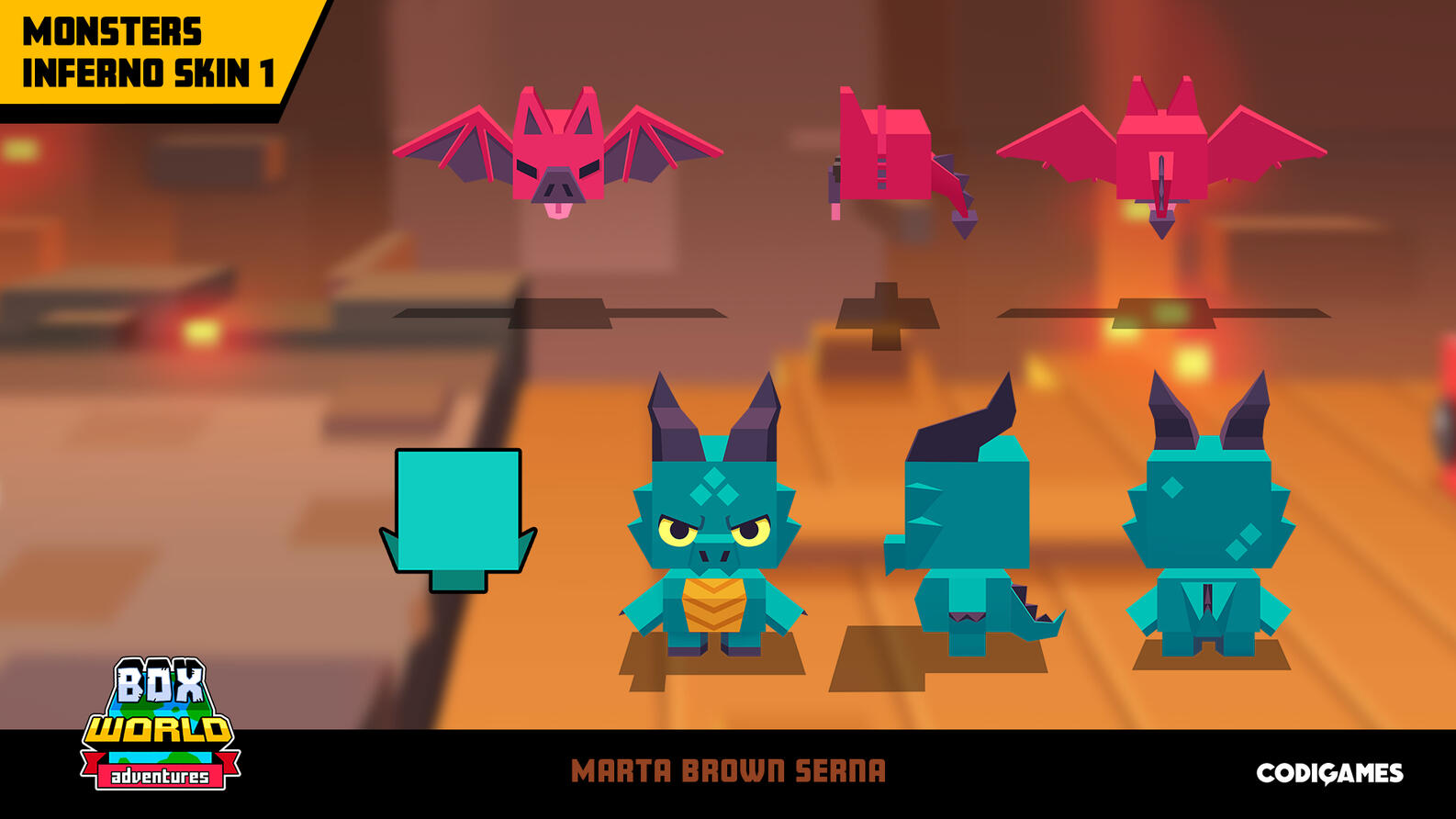 Box World - Monsters concept