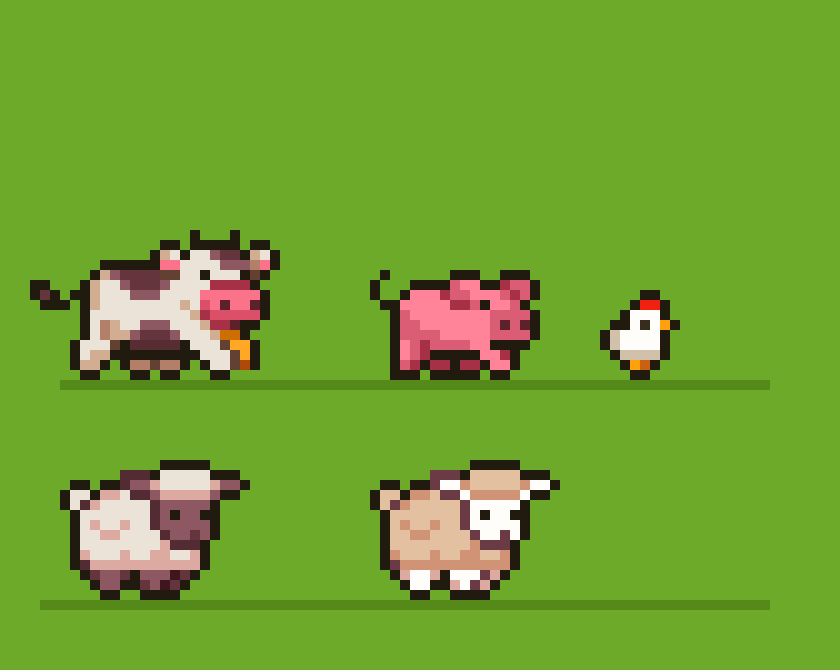 Animal animations