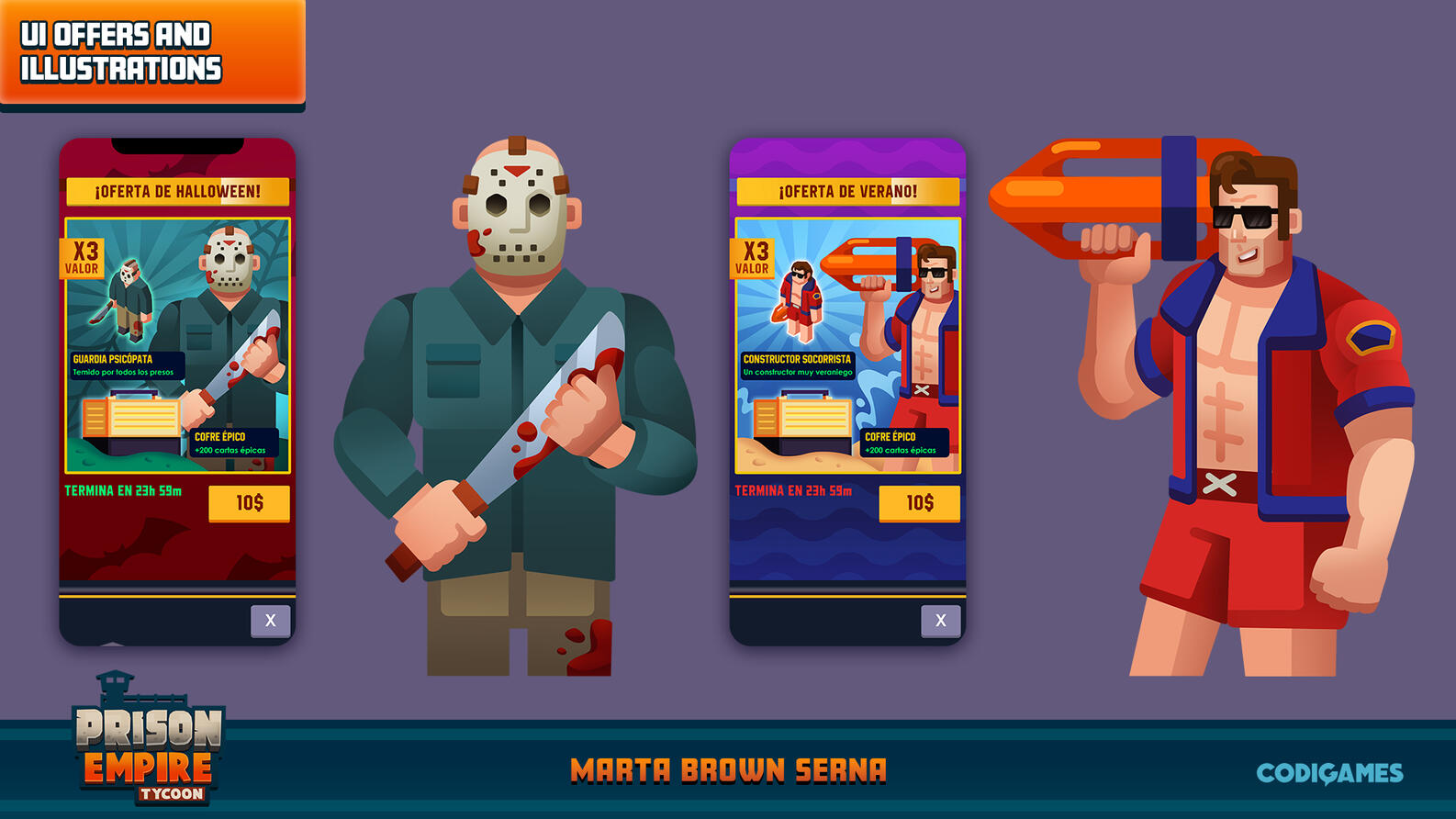 Prison empire illustrations